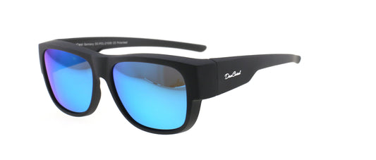 DC-POL-2100B-C5 -Blau-Überbrille, ideal für Brillenträger Mit Polarisierte Gläser